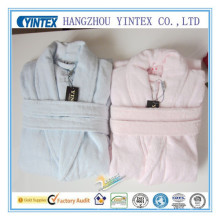 Luxury 550 GSM Low Twist Cotton Terry Bathrobe